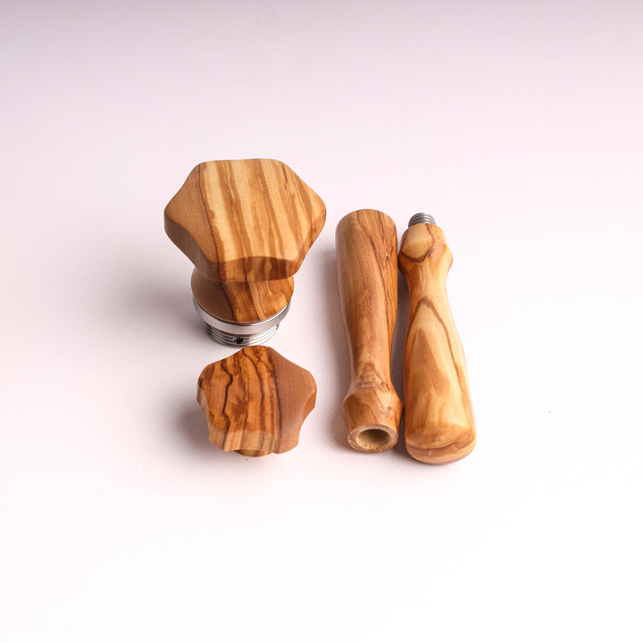 Olivewood kit for La Pavoni espresso machine